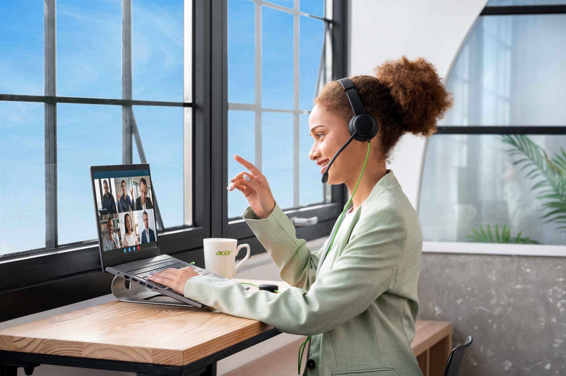 Acer Over-Ear Headset Conference