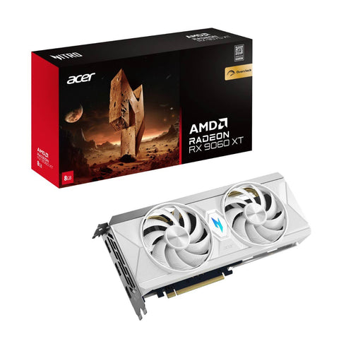 Acer Nitro Grafische Kaart Radeon™ RX 9060 XT OC 8GB - White Edition