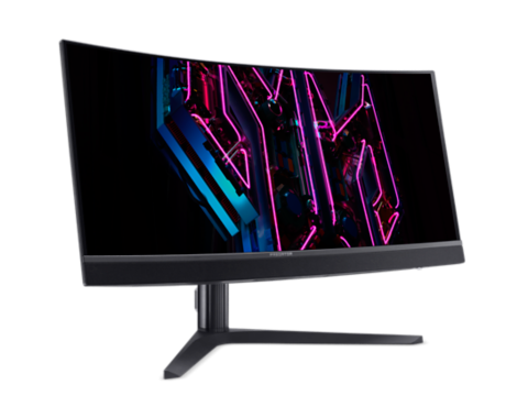 Predator X OLED Gamemonitor met gebogen scherm | X34V | Zwart