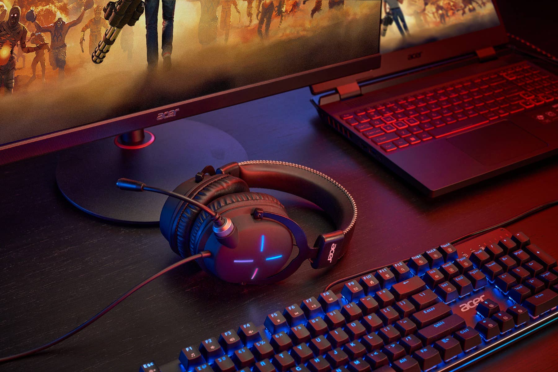 Acer Nitro Headset 2.0 | Zwart