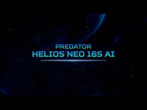 Predator Helios Neo 16S AI OLED Pelikannettava | PHN16S-71 | Musta
