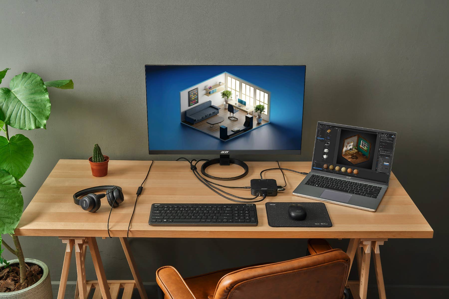 Acer Over-Ear Headset Office