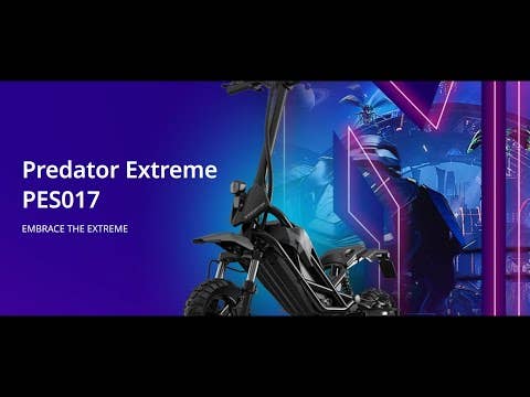 Acer Electrical Scooter Predator Extreme | 20km/hr