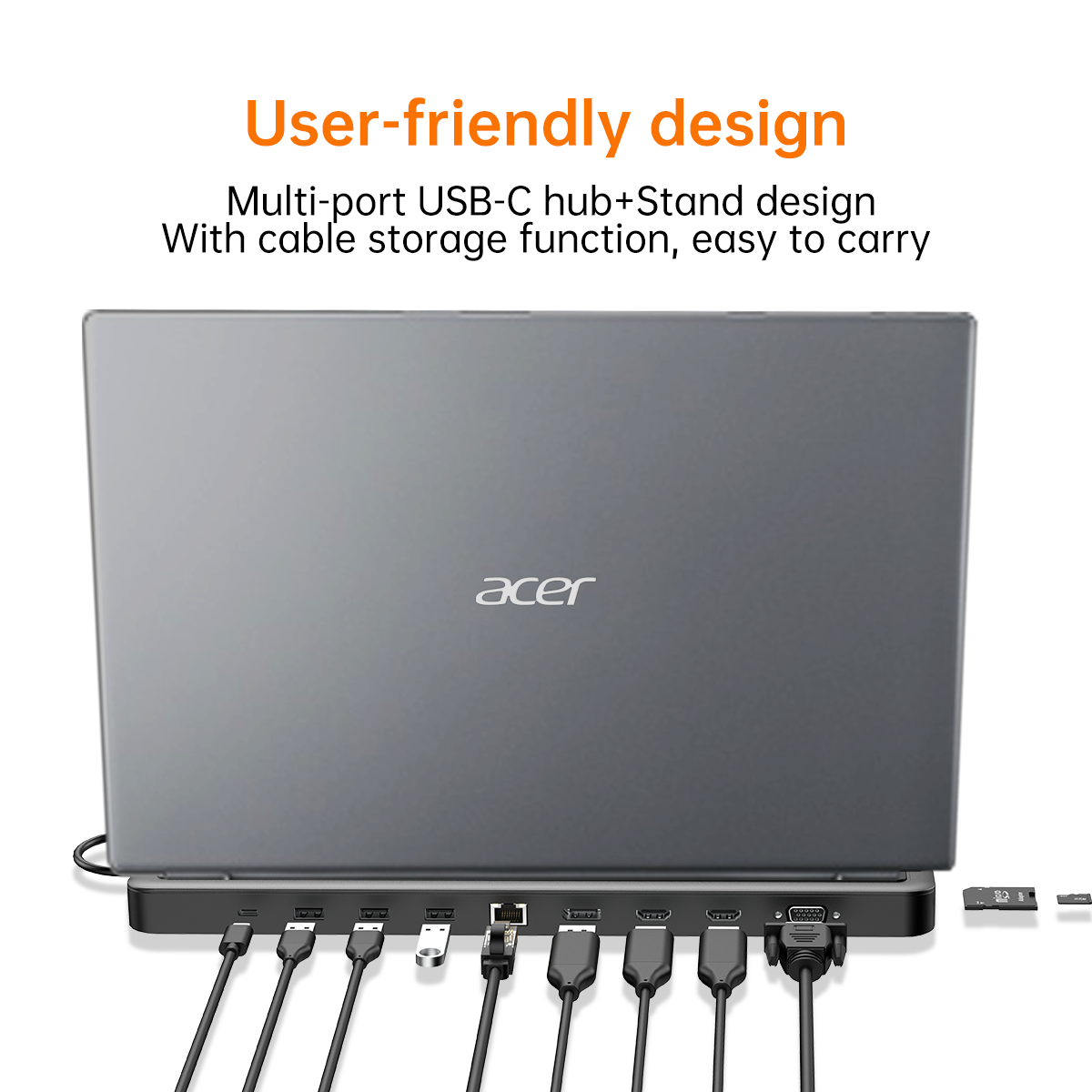 Acer USB Type-C 13 in 1 Docking Stand