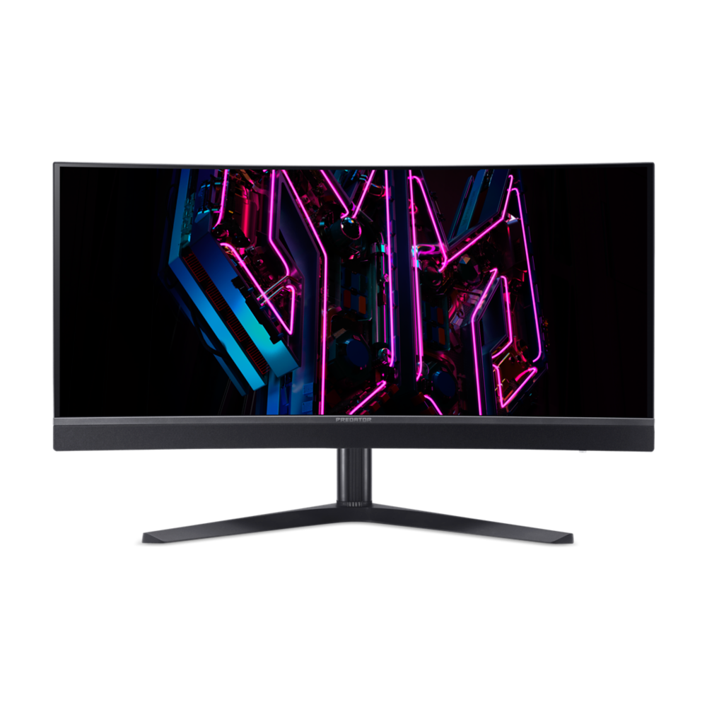 Predator X OLED Gamemonitor met gebogen scherm | X34V | Zwart