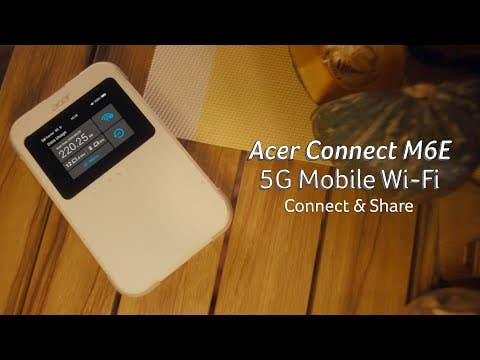 Acer Wi-Fi 5G Mobiele Hotspot | Acer Connect M6E