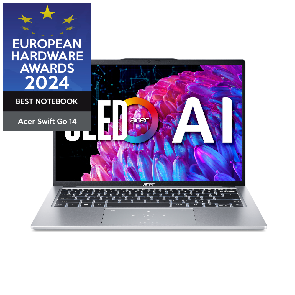 Acer Swift Go 14 OLED Ultra-thin Laptop | SFG14-73 | Silver