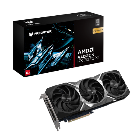Predator BiFrost Grafische Kaart RX 9070 XT OC 16GB