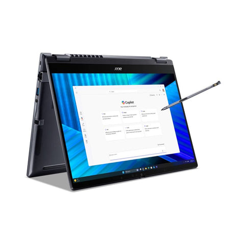 Acer TravelMate P4 Spin 14 Portátil convertible | TMP414RN-55-TCO | Azul